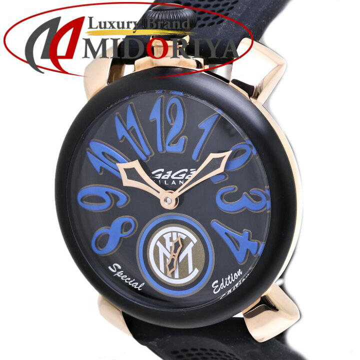 楽天市場】GAGA MILANO ガガミラノ マヌアーレ 48mm インテルミラノ  