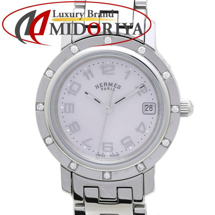 楽天市場】エルメス クリッパーナクレ CL4.230.214/3821 ベゼル12P 