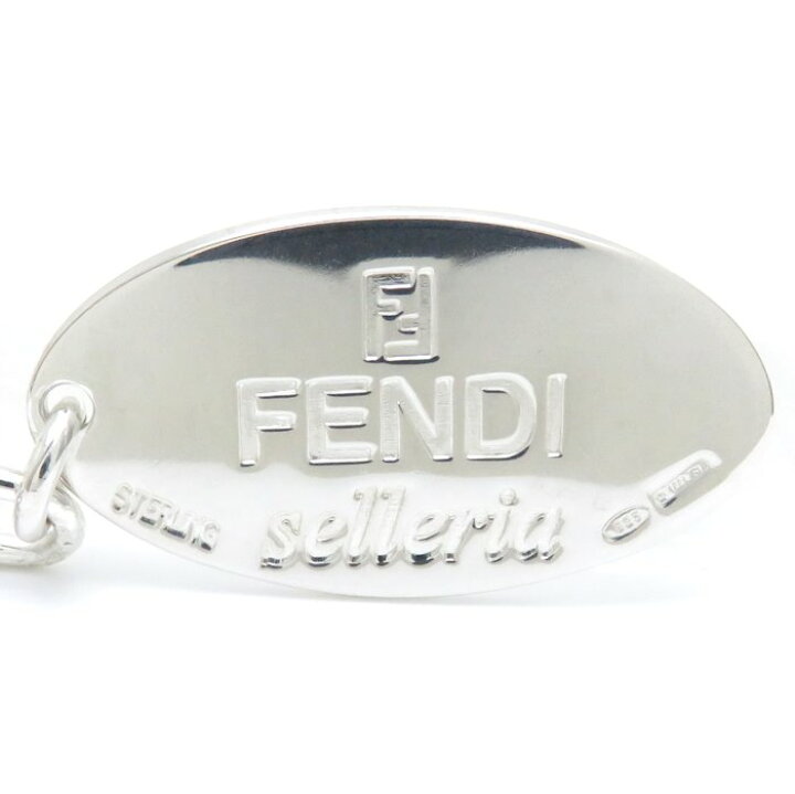 楽天市場】フェンディ FENDI ネックレス セレリア プレート ペンダント 