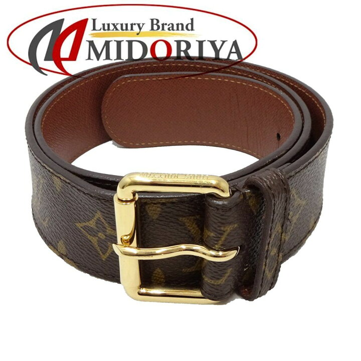 楽天市場】ルイヴィトン LOUIS VUITTON ベルト モノグラム サン  