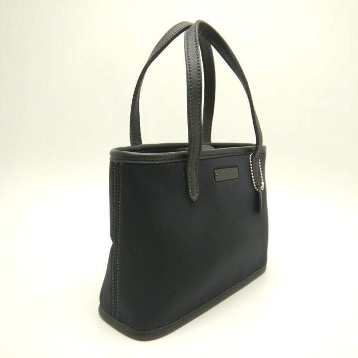 楽天市場】コーチ COACH 6237 ミニハンドバッグ トート ナイロン 黒  