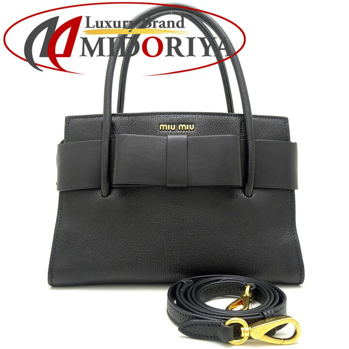 楽天市場】ミュウミュウ MIUMIU 5BA056 マドラスフィオッコ レザー  