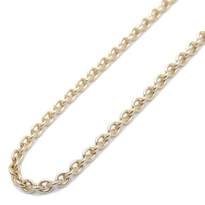 楽天市場】BVLGARI ブルガリ チェーンネックレス K18YG 36.5cm ビー  