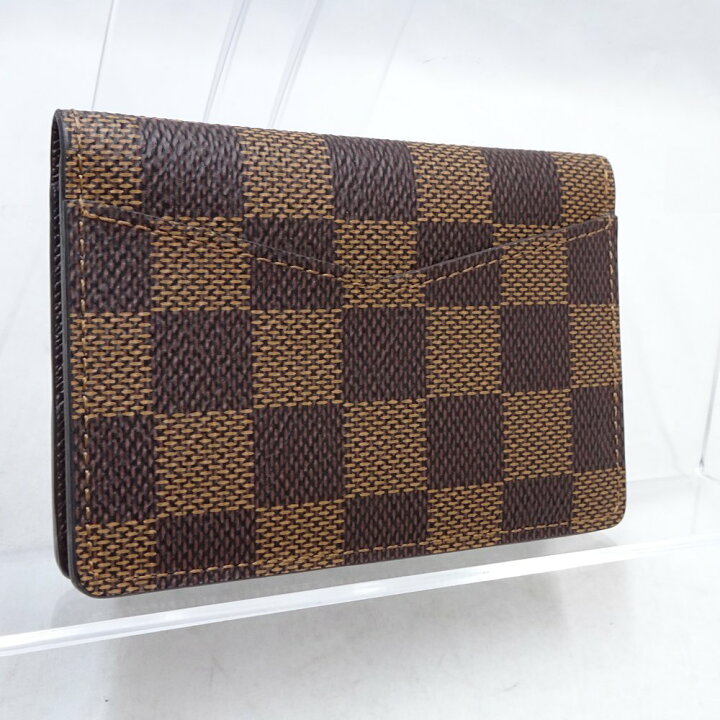 楽天市場】ルイヴィトン LOUIS VUITTON カードケース ダミエ エベヌ 