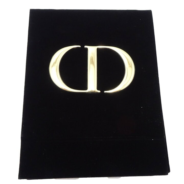 クリスチャン ディオール Christian Dior ミラー ノベルティ ベロア ブラック ☆未使用 /048642 Luxury  Brand ミドリヤ