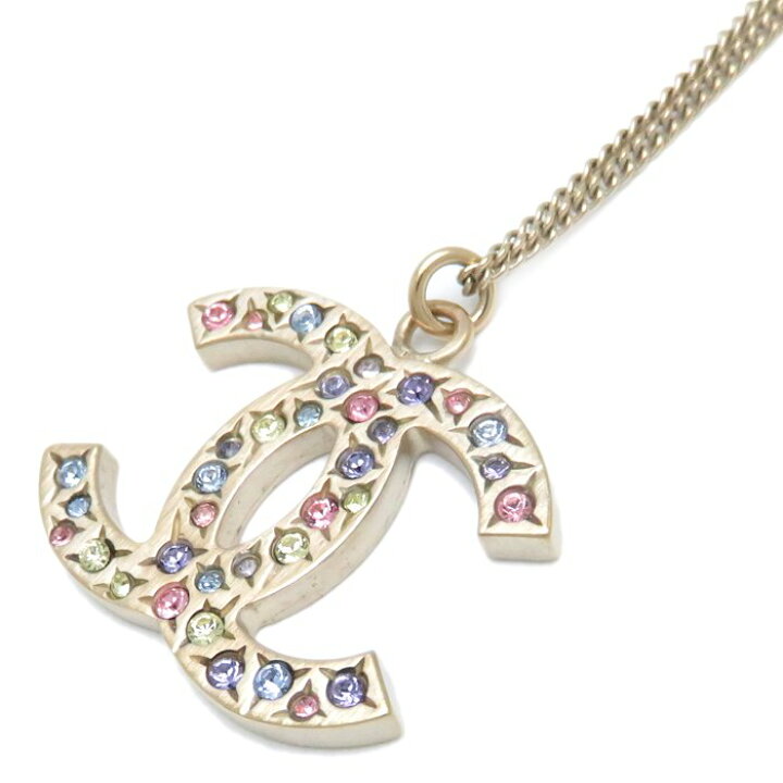 楽天市場】シャネル CHANEL ココマーク ネックレス 06A ラインストーン 