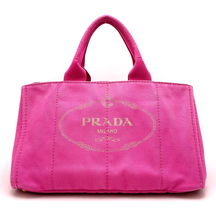 楽天市場】プラダ PRADA BN1872 カナパ トートバッグ キャンバス FUXIA 