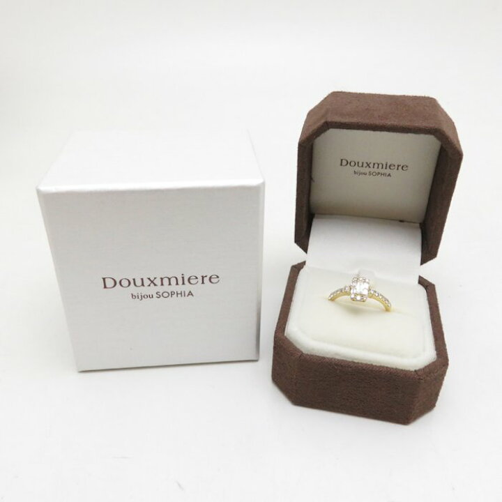 楽天市場】Douxmiere bijou SOPHIA ダイヤモンドリング K18YG 13号  