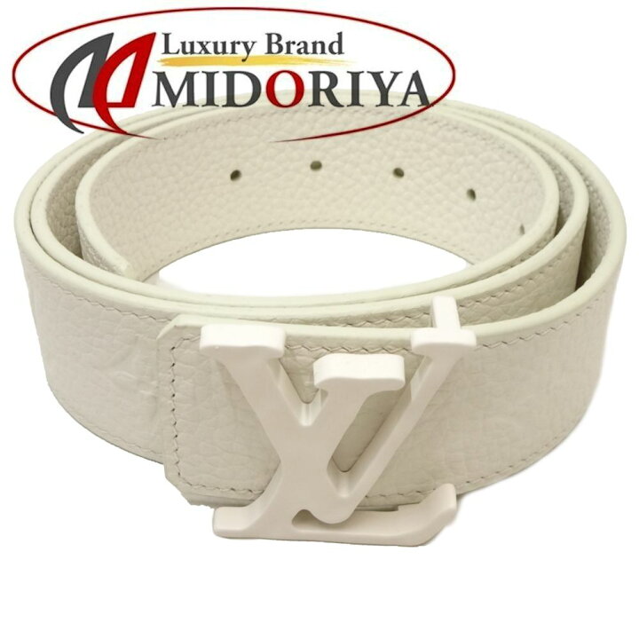 楽天市場】ルイヴィトン LOUIS VUITTON ベルト サンチュールLVシャープ  