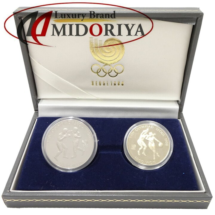 楽天市場】ソウルオリンピック プルーフ銀貨 1988年 2000ウォン 1000 