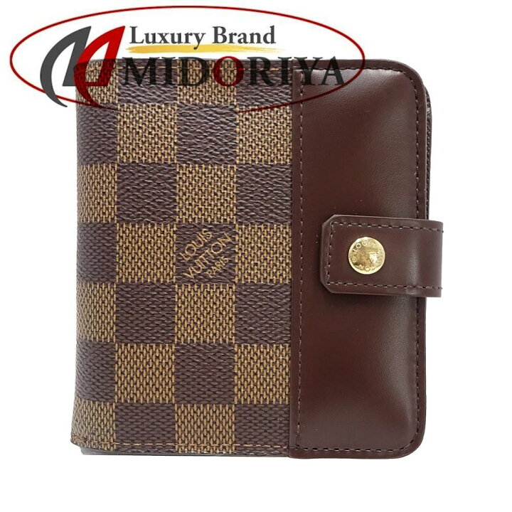 楽天市場】ルイヴィトン LOUIS VUITTON コンパクト財布 ダミエ エベヌ 