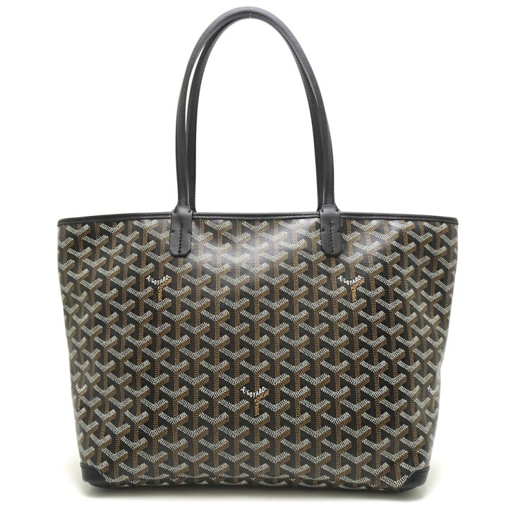 楽天市場】ゴヤール GOYARD ☆未使用 アルトワPM PVC×レザー 黒 