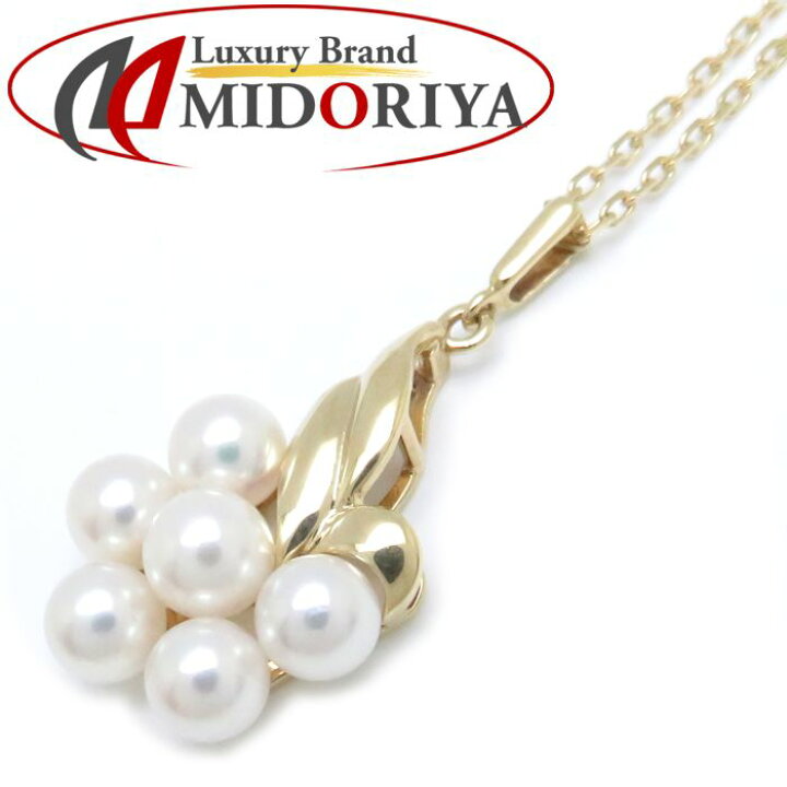 楽天市場】MIKIMOTO ミキモト ネックレス ベビーパール K18YG イエロー 