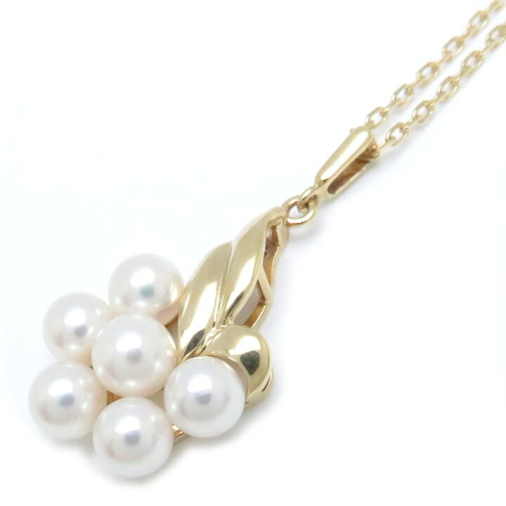 楽天市場】MIKIMOTO ミキモト ネックレス ベビーパール K18YG イエロー 