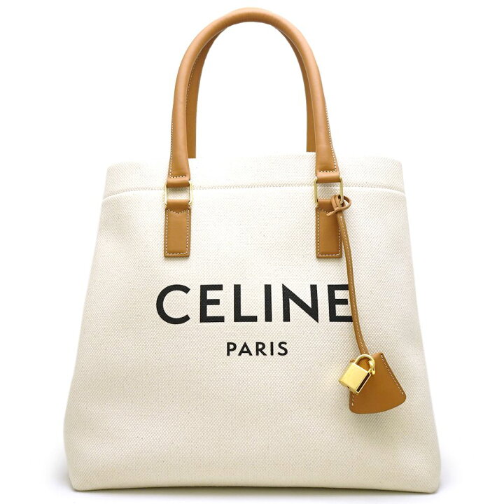 楽天市場】セリーヌ CELINE ホリゾンタルカバ キャンバス×レザー  