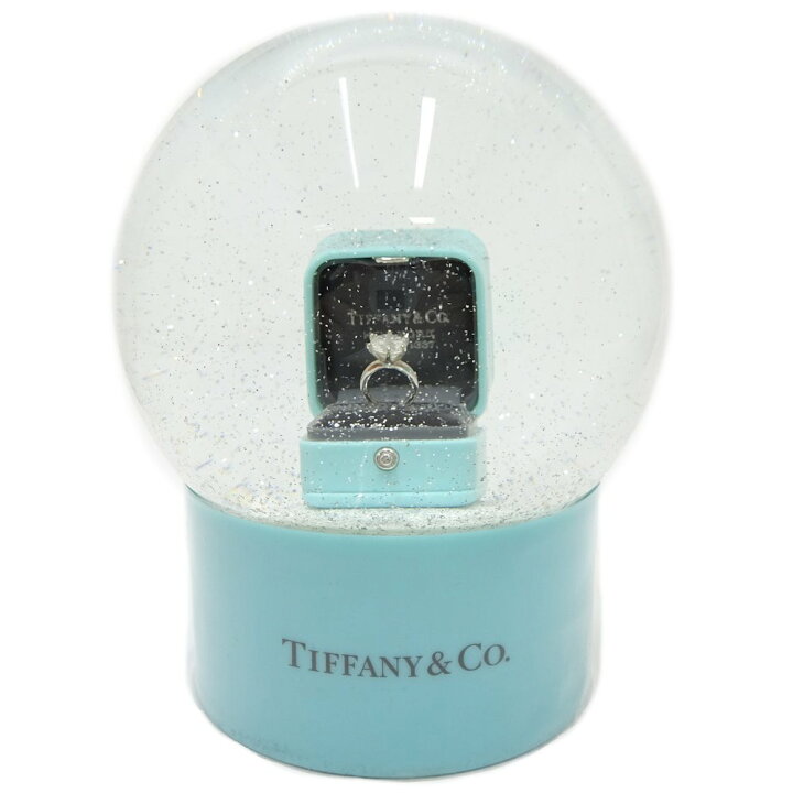 楽天市場】ティファニー Tiffany ＆ Co. スノードーム エンゲージ  