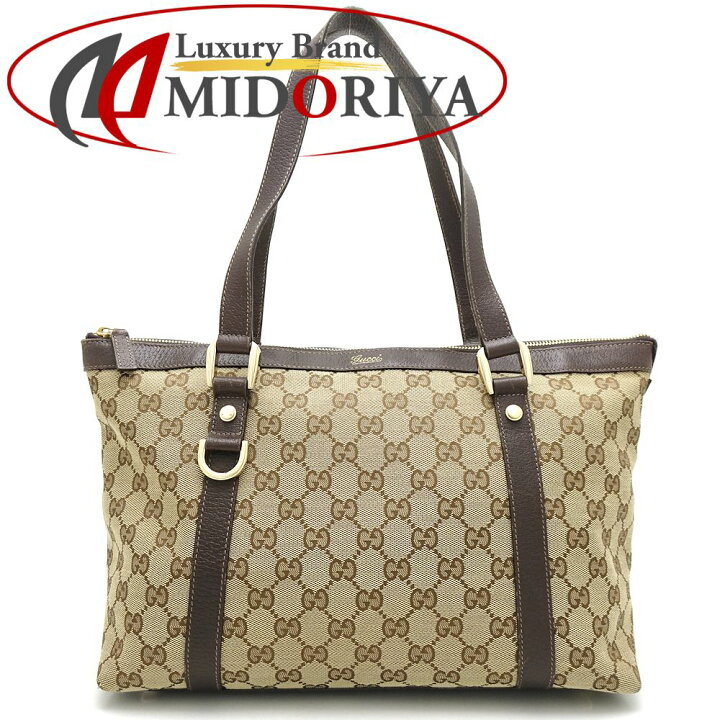 楽天市場】グッチ GUCCI 141470 アビー トートバッグ GG柄 キャンバス  