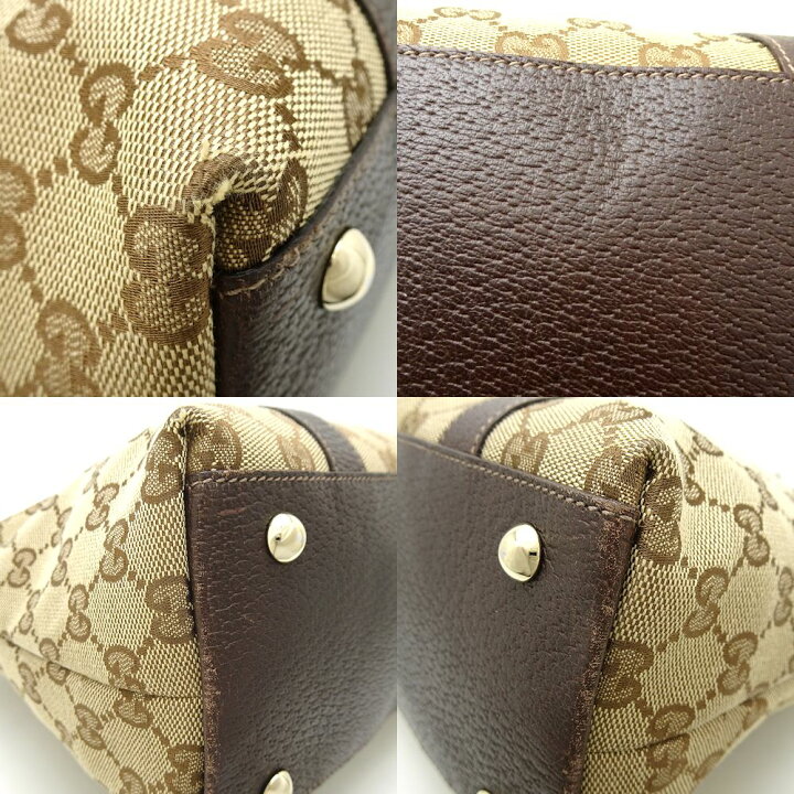 楽天市場】グッチ GUCCI 141470 アビー トートバッグ GG柄 キャンバス 