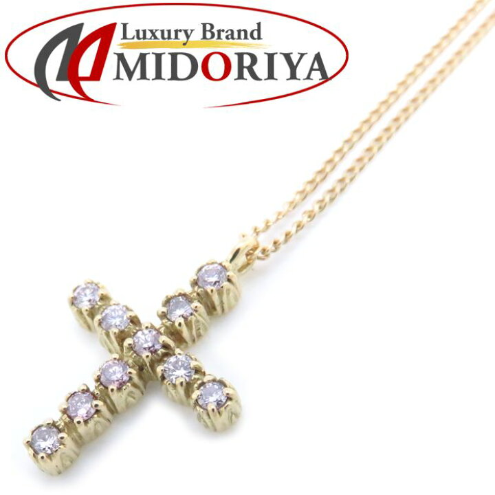 楽天市場】アーカー AHKAH 10thアニバーサリークロスネックレス K18YG  