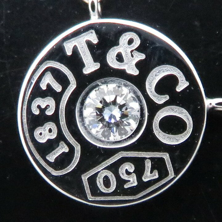 H/TIFFANY＆Co ティファニー ダブルバードロップネックレス 750 1P  