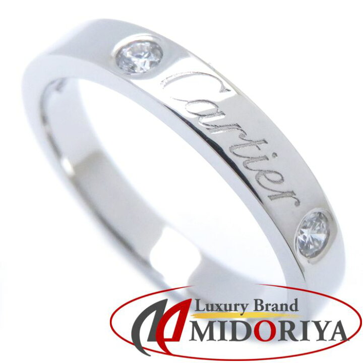 楽天市場】Cartier カルティエ エングレーブド ウェディング リング 2P  