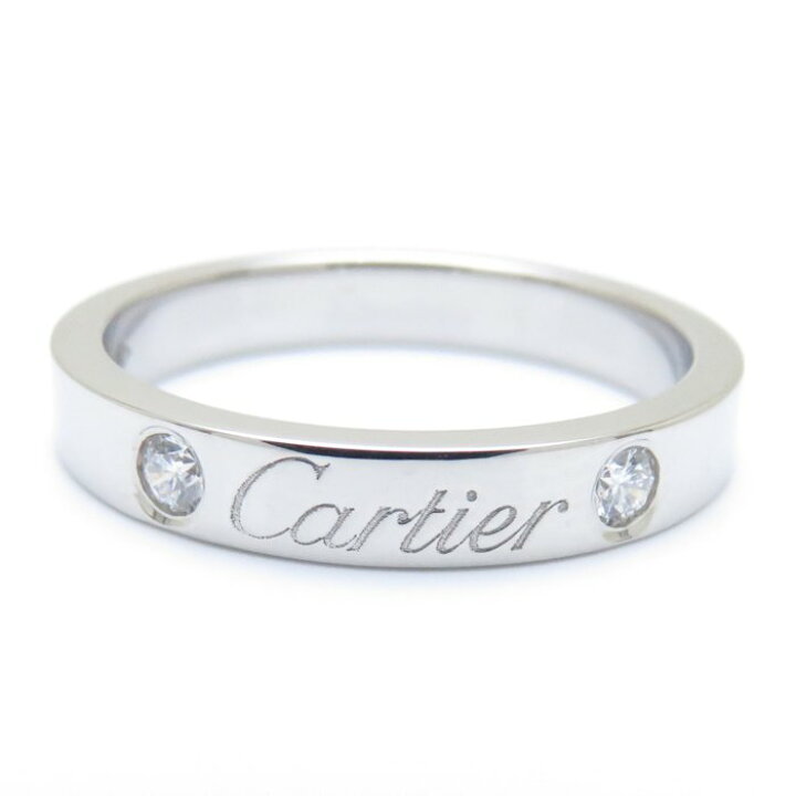 楽天市場】Cartier カルティエ エングレーブド ウェディング リング 2P
