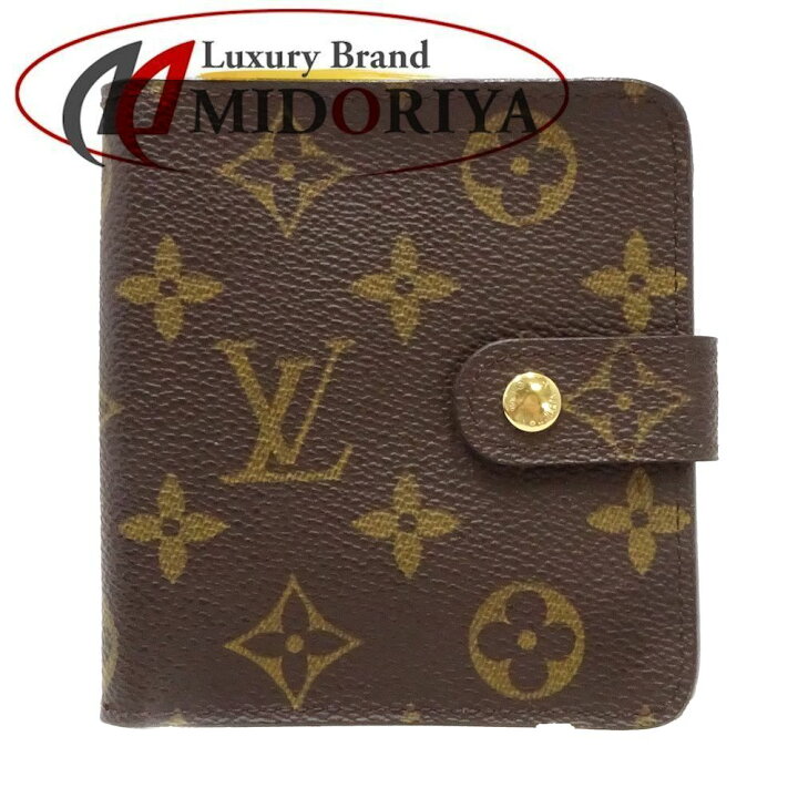 楽天市場】ルイヴィトン LOUIS VUITTON コンパクト財布 モノグラム  