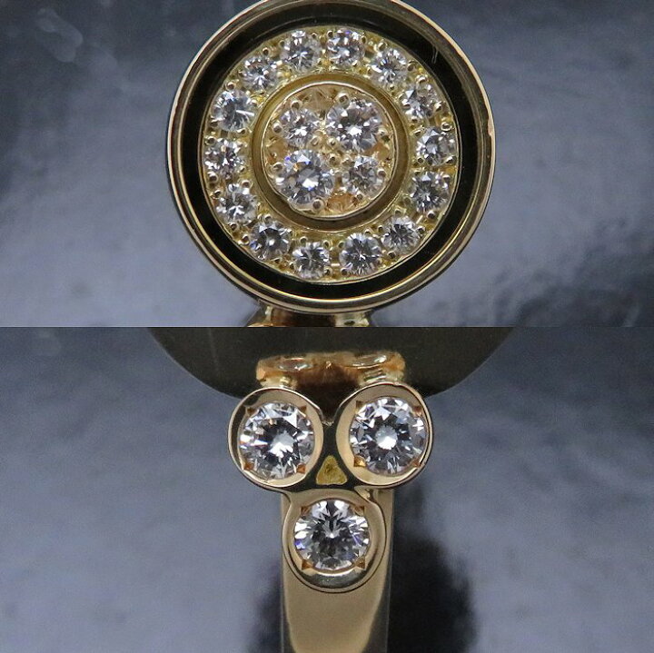 楽天市場】ウォルサム WALTHAM ダイヤモンドリング K18YG 18号 750 