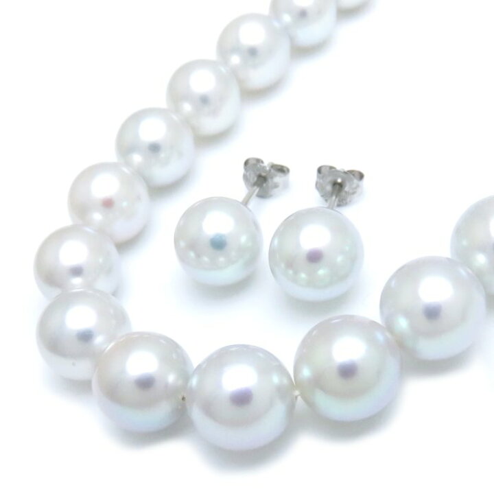 楽天市場】TASAKI 田崎真珠 パール ネックレス ピアス 2点セット 