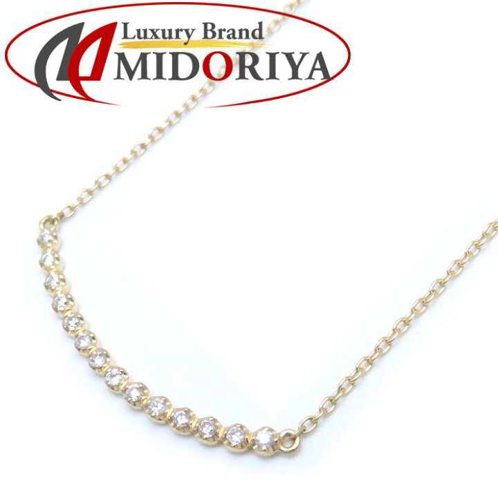 楽天市場】AHKAH アーカー ビリーブユー ネックレス K18YG  