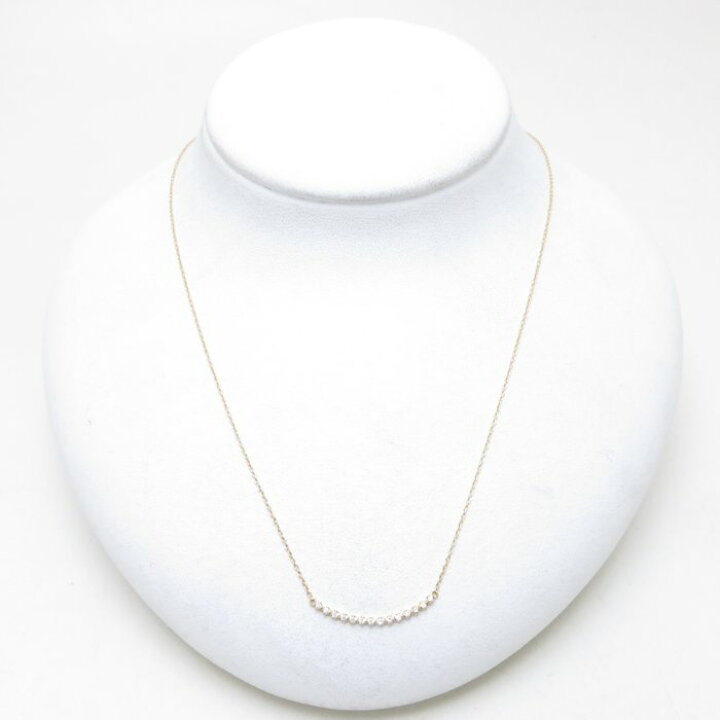 楽天市場】AHKAH アーカー ビリーブユー ネックレス K18YG  