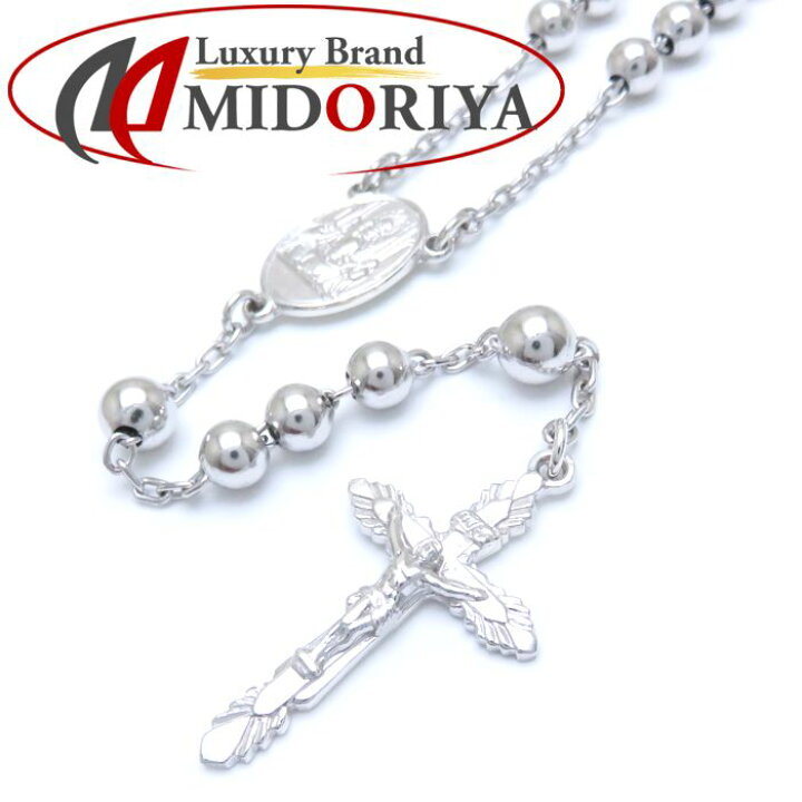 ドルチェ＆ガッパーナシルバー ロザリオ ネックレス 