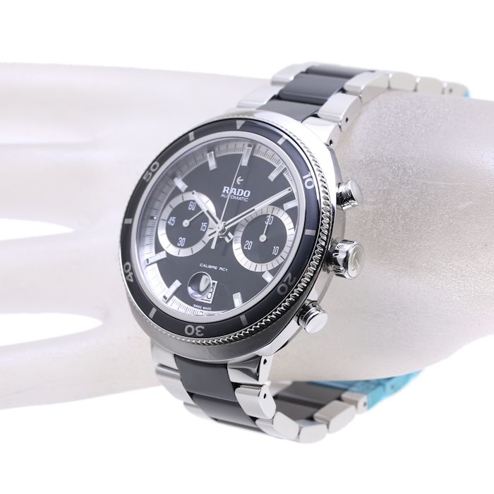 Rado ダイアスター 200 クロノグラフ メンズ R15965152 メンズ 自動巻き /38028 【中古】 腕時計 | Luxury  Brand ミドリヤ楽天市場店