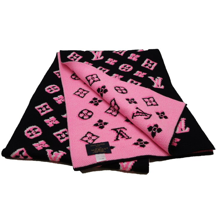 楽天市場】ルイヴィトン LOUIS VUITTON マフラー ウール100  