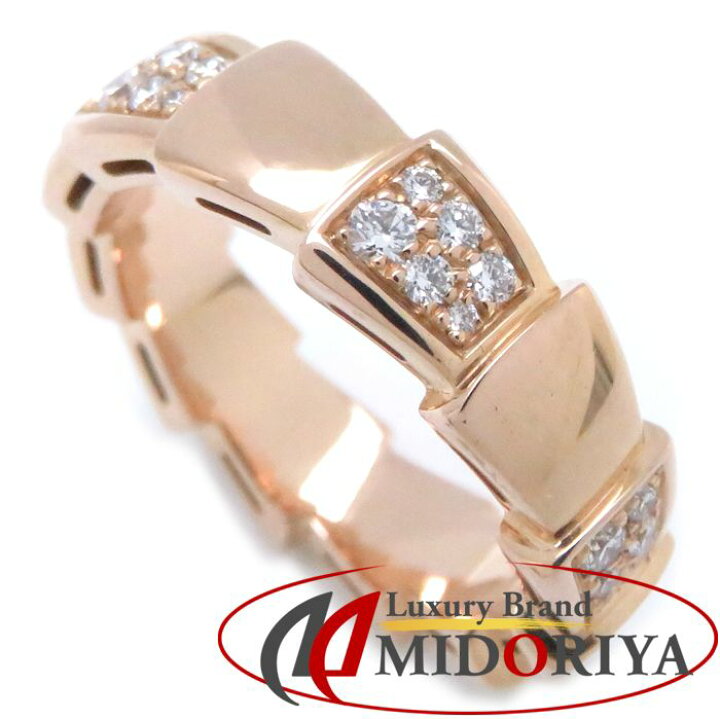 楽天市場】ブルガリ BVLGARI セルペンティ ヴァイパー リング K18PG 