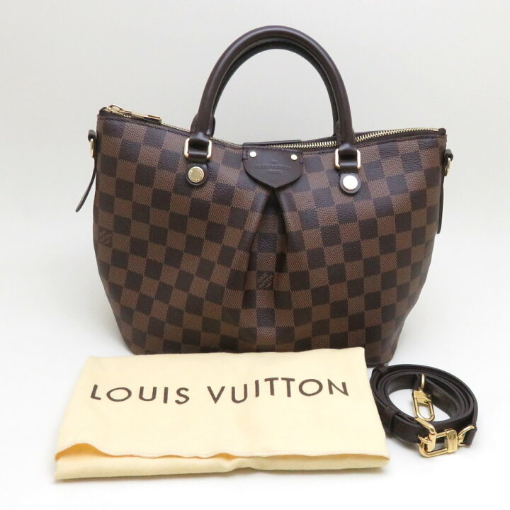 楽天市場】ルイヴィトン LOUIS VUITTON N41545 ダミエ シエナPM エベヌ 