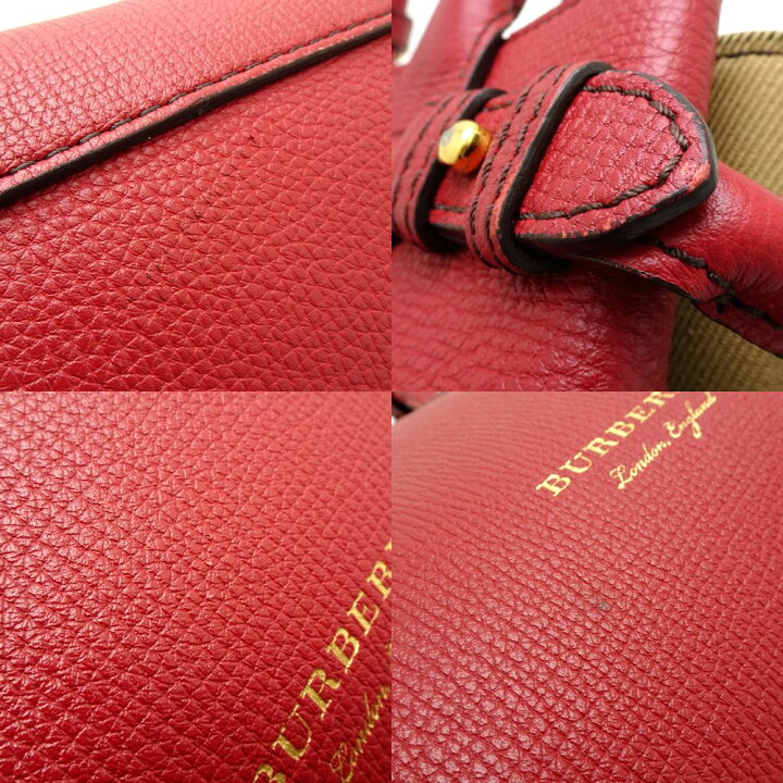 楽天市場】バーバリー BURBERRY 4042832 バナー トートバッグ 2WAY 