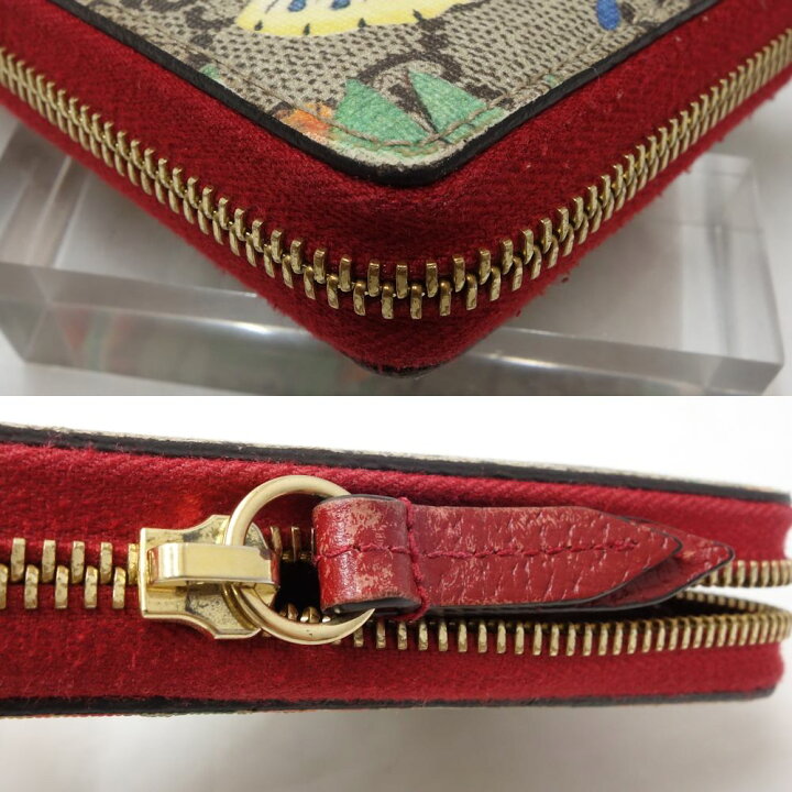 楽天市場】グッチ GUCCI 長財布 GGスプリーム ティアン ジップ  
