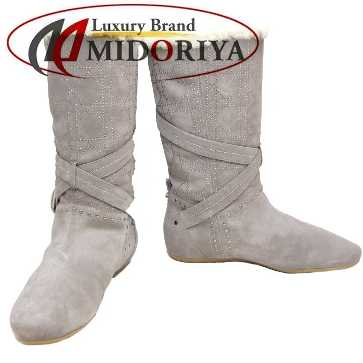 楽天市場】クリスチャン ディオール Christian Dior ムートンブーツ  