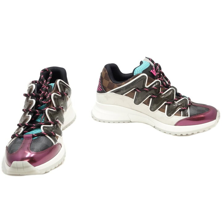 楽天市場】ルイヴィトン LOUIS VUITTON スニーカー モノグラム ダミエ  