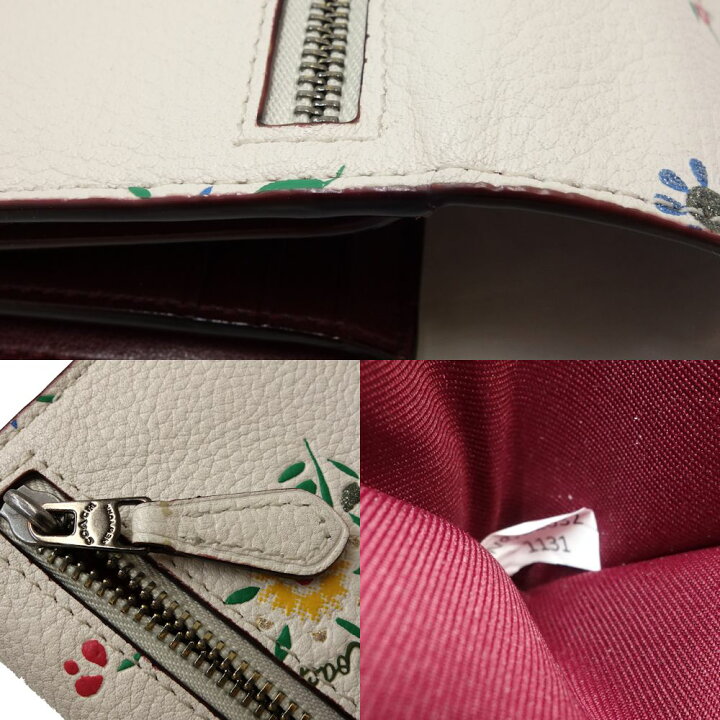 楽天市場】コーチ COACH コンパクト財布 三つ折り 花柄 ウィズ  