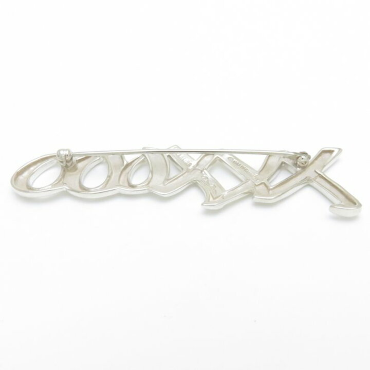 楽天市場】ティファニー TIFFANY&CO. ラブ＆キス ブローチ SV925 