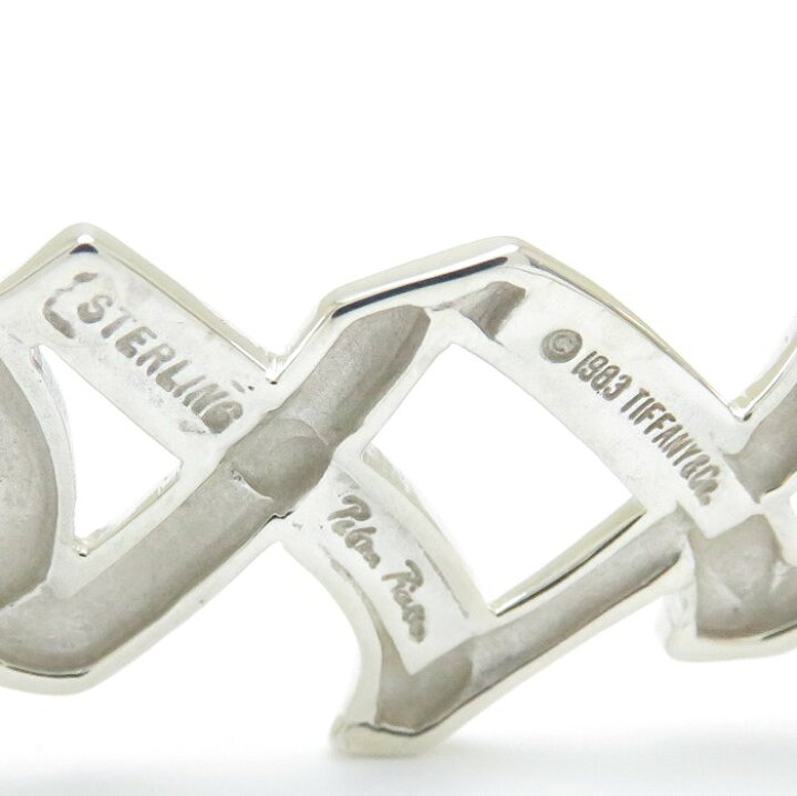 楽天市場】ティファニー TIFFANY&CO. ラブ＆キス ブローチ SV925 