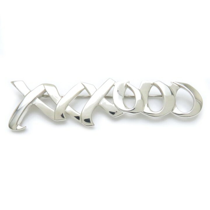楽天市場】ティファニー TIFFANY&CO. ラブ＆キス ブローチ SV925 