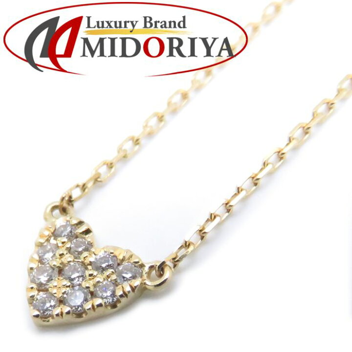 楽天市場】AHKAH アーカー ハートパヴェ ネックレス VC0104010100  