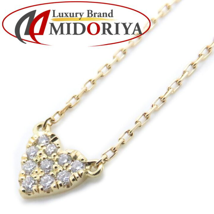 楽天市場】AHKAH アーカー ハートパヴェ ネックレス VC0104010100  