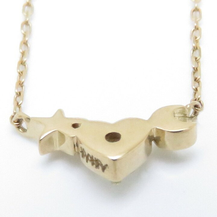 楽天市場 Ahkah アーカー シンシアハート ネックレス 14年クリスマス限定品 K18yg ダイヤモンド1p イエローゴールド ペンダント 中古 Bj Luxury Brand ミドリヤ楽天市場店