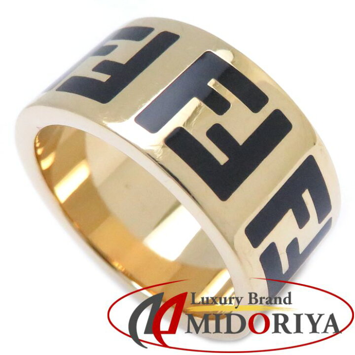 楽天市場】FENDI フェンディ リング FFロゴ リング サイズM 14号  