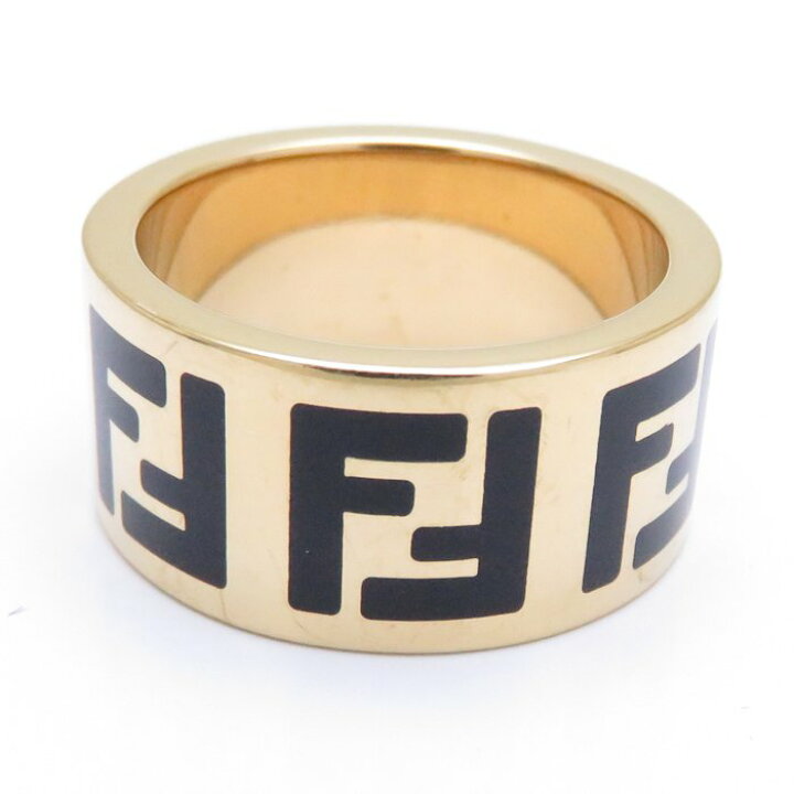 楽天市場】FENDI フェンディ リング FFロゴ リング サイズM 14号  