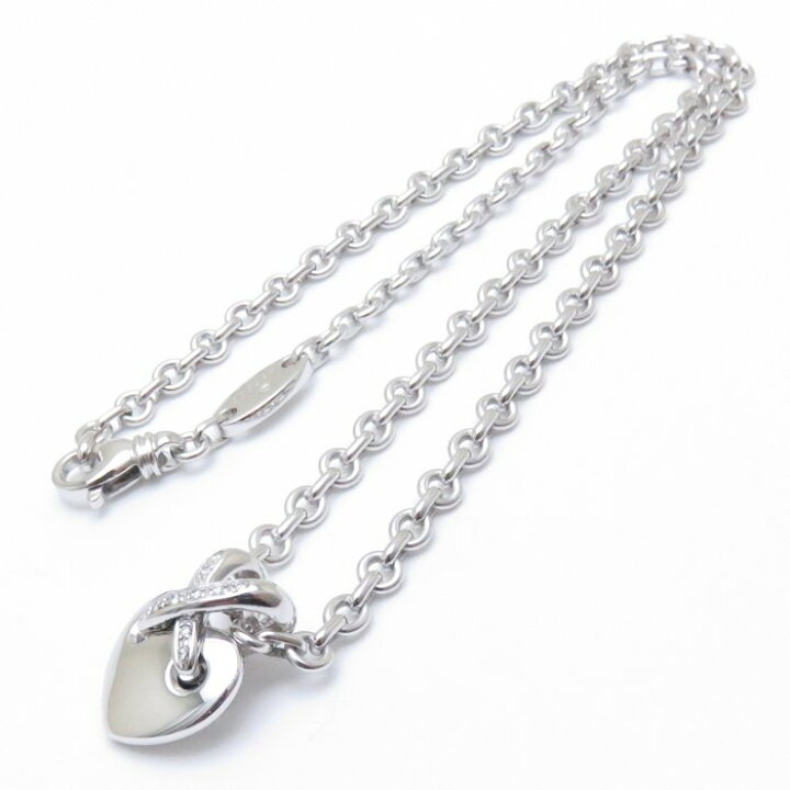 楽天市場】CHAUMET ショーメ リアン ネックレス ダイヤモンド K18WG 
